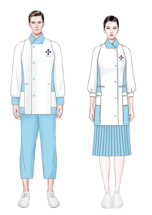 北京服装学院x迪尚最美逆行者医护服装设计联合发布